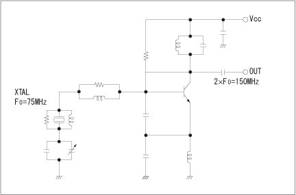 Fig.12 Sample oscillation circuit diagram for a pager for your reference.